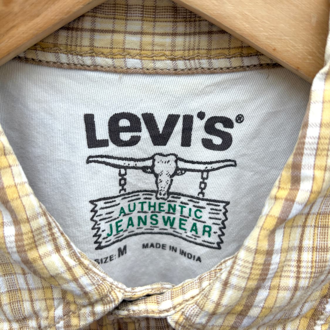 Levi’s 리바이스 웨스턴 체크 반팔 셔츠 상품이미지3