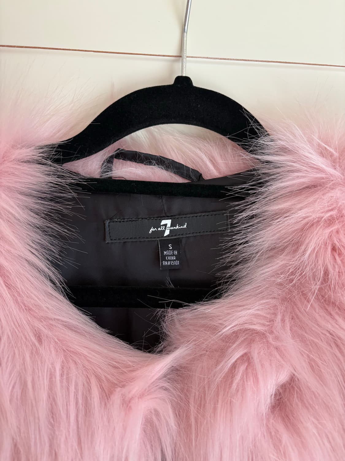 7 for all mankind 핑크 퍼 자켓  상품이미지4