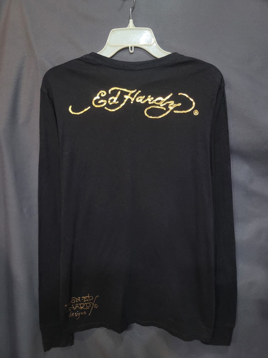 Ed Hardy USA 애드하디 빈티지 스컬 슬리브 셔츠 상품이미지4