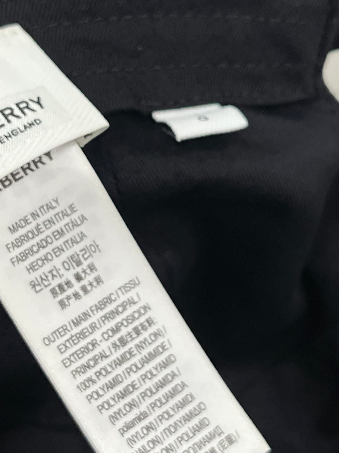 버버리 신형 나일론 볼캡  상품이미지6