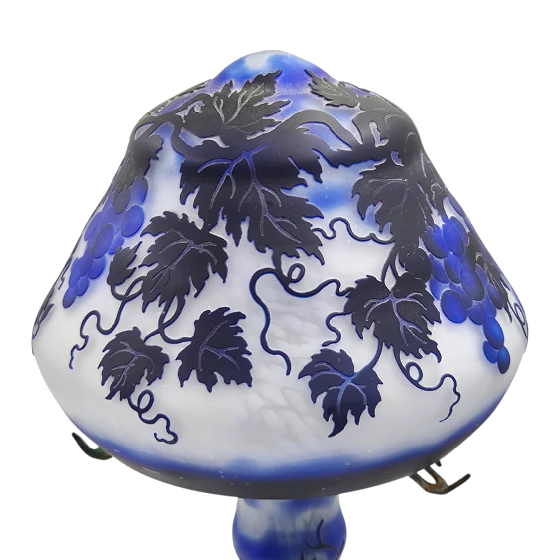 80s 엔틱 불투명 포도 나무 머쉬룸 스탠드 램프 상품이미지5