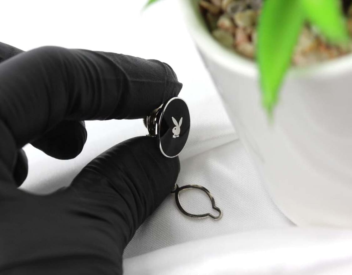 플레이보이 A등급 남자 명품 커프스 뱃지 핀 포인트 빈티지 상품이미지6