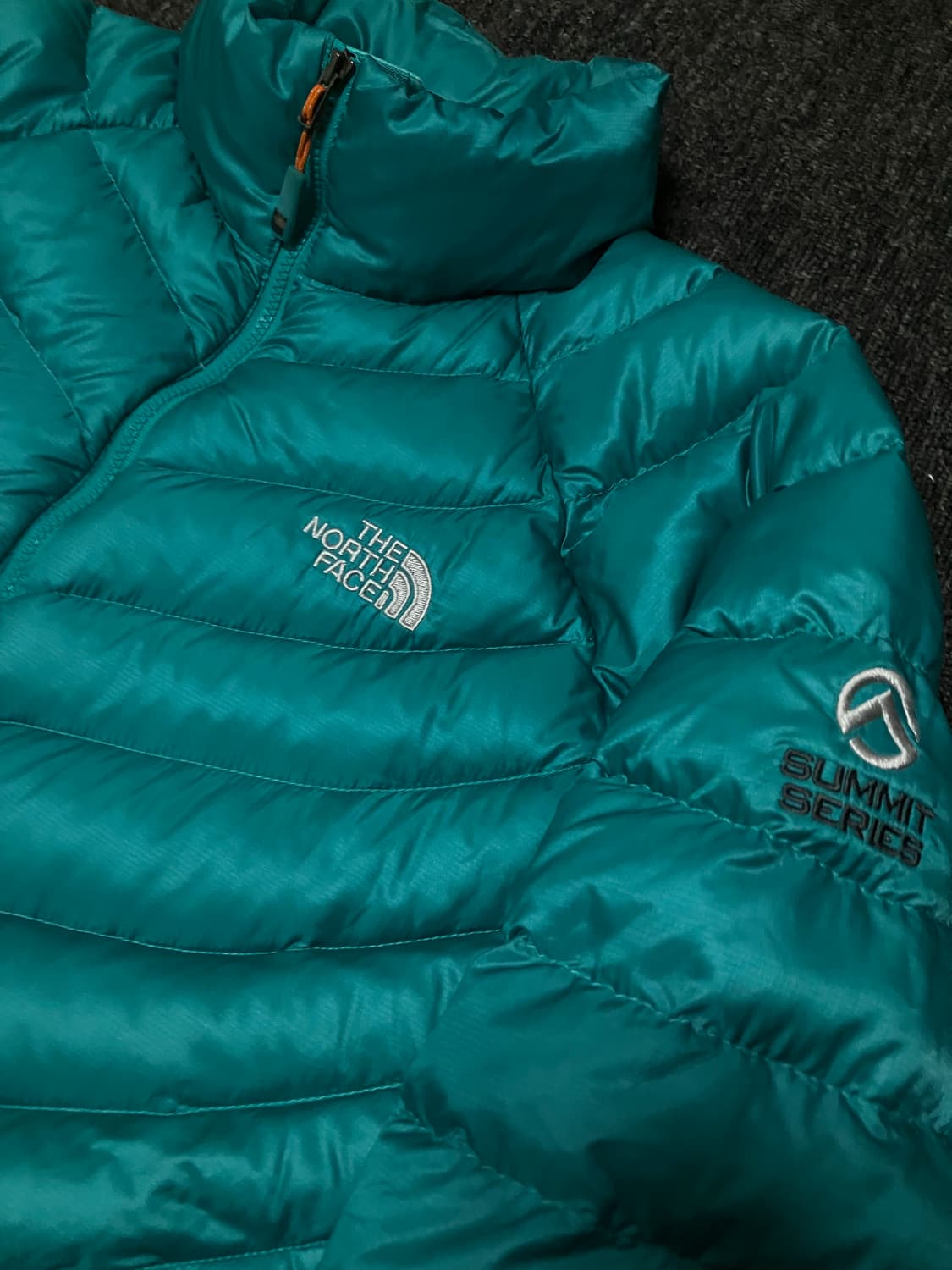 노스페이스 써밋 우먼 패딩 민트 상품이미지2