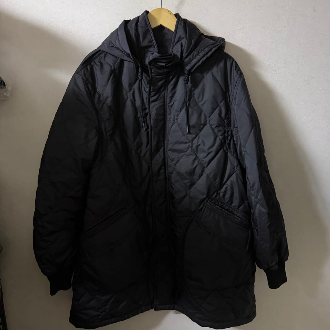 비이커 남성 퀄팅 야상 후드 점퍼 002(100정도) 상품이미지4