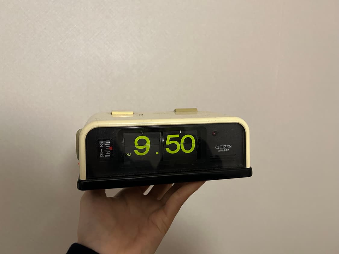 시티즌 탁상시계 플립시계 상품이미지1