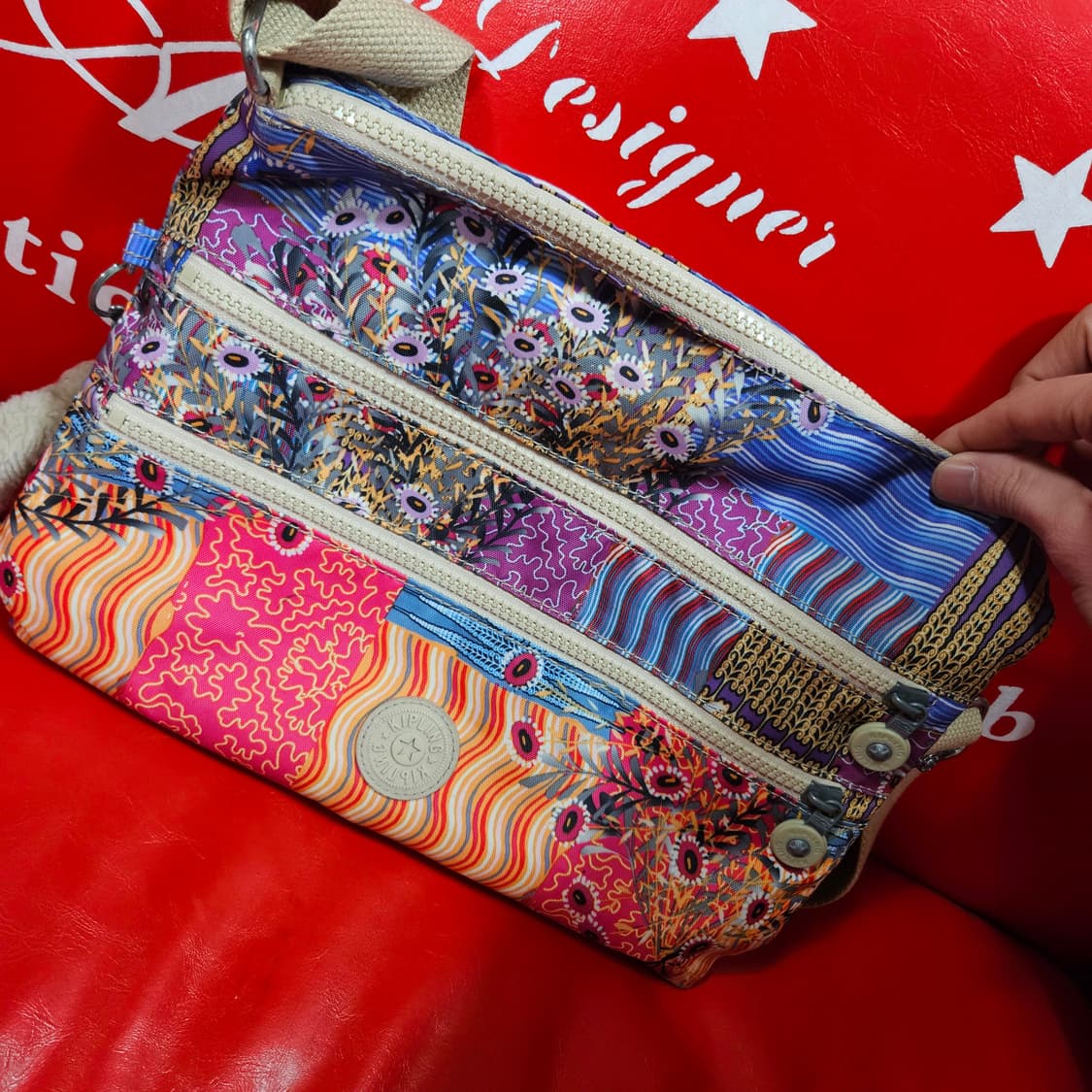 키플링 나일론 크로스백 30 x 26 x 3 size 상품이미지3