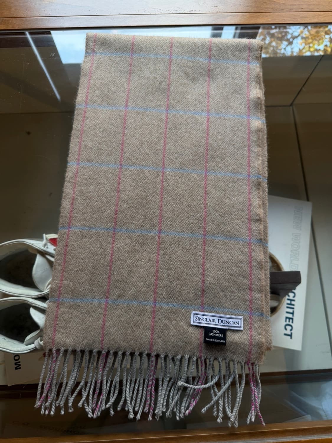 SINCLAIR DUCAN 캐시미어 머플러 상품이미지8