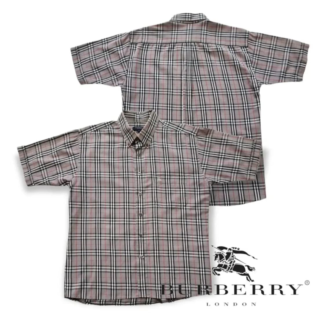 (M) 버버리셔츠 버버리반팔 burberry 버버리체크셔츠 상품이미지1