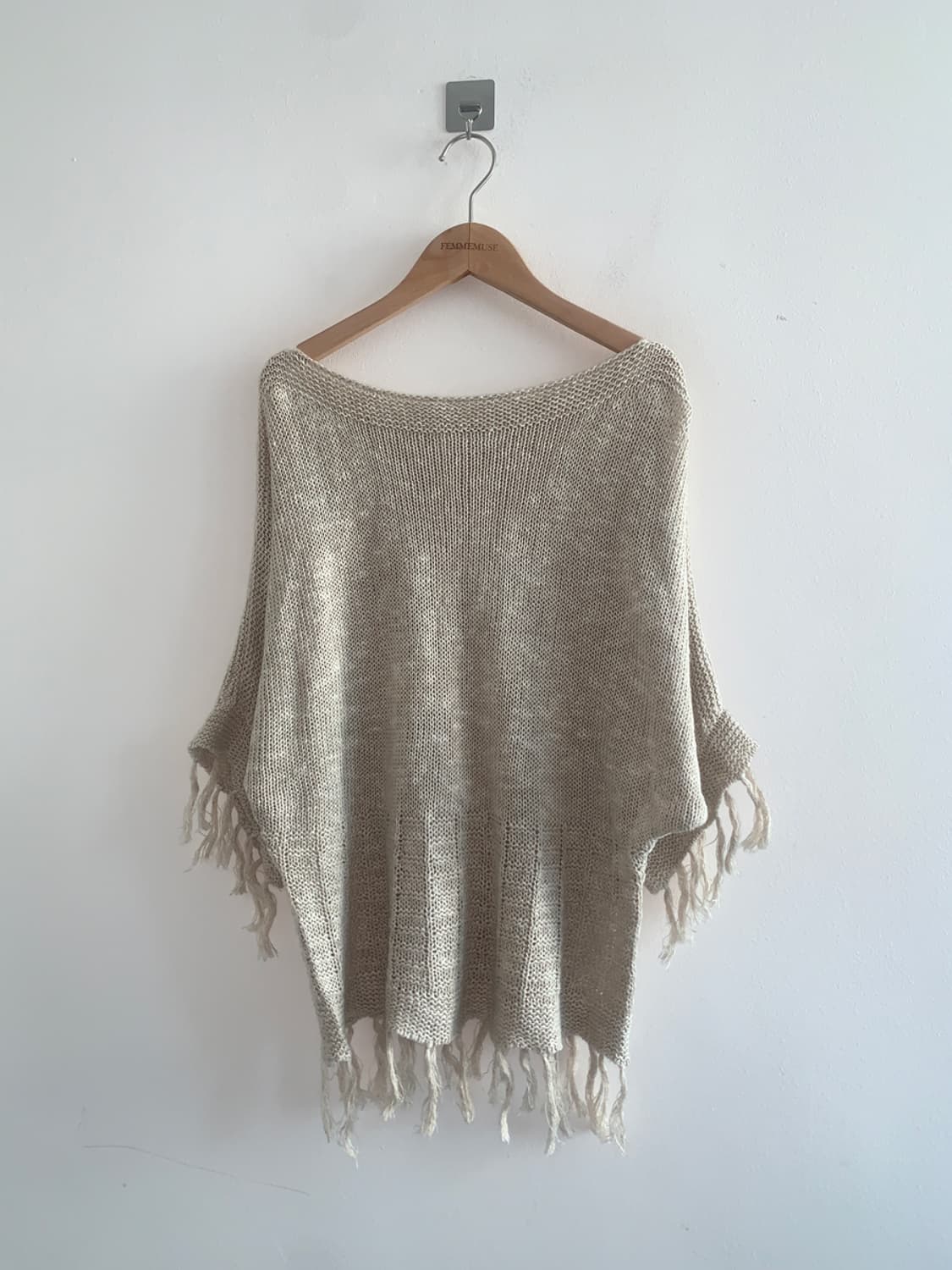 Cape loose knit 상품이미지1