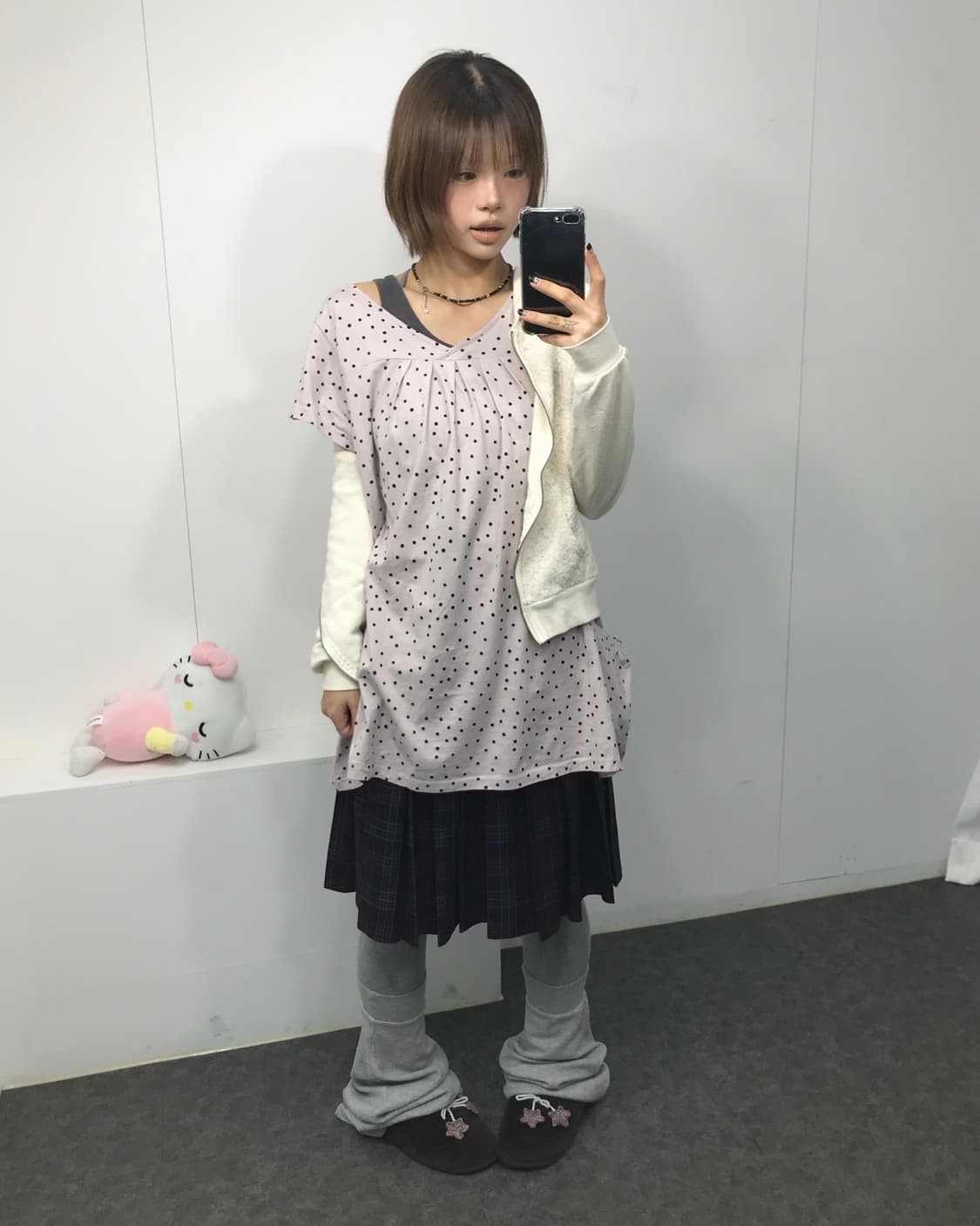 𖤐소프트 도트 레이어드 Set 𖤐 상품이미지4