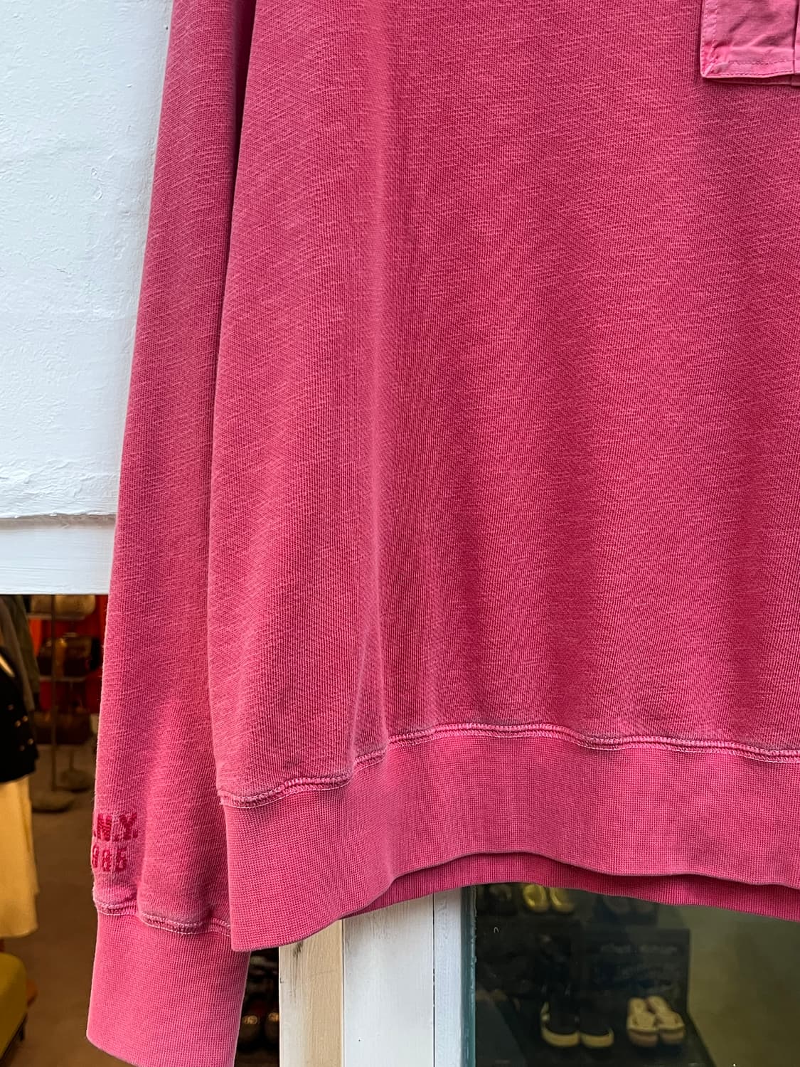 Tommy Hilfiger 핑크 스웨트 셔츠 M 상품이미지4