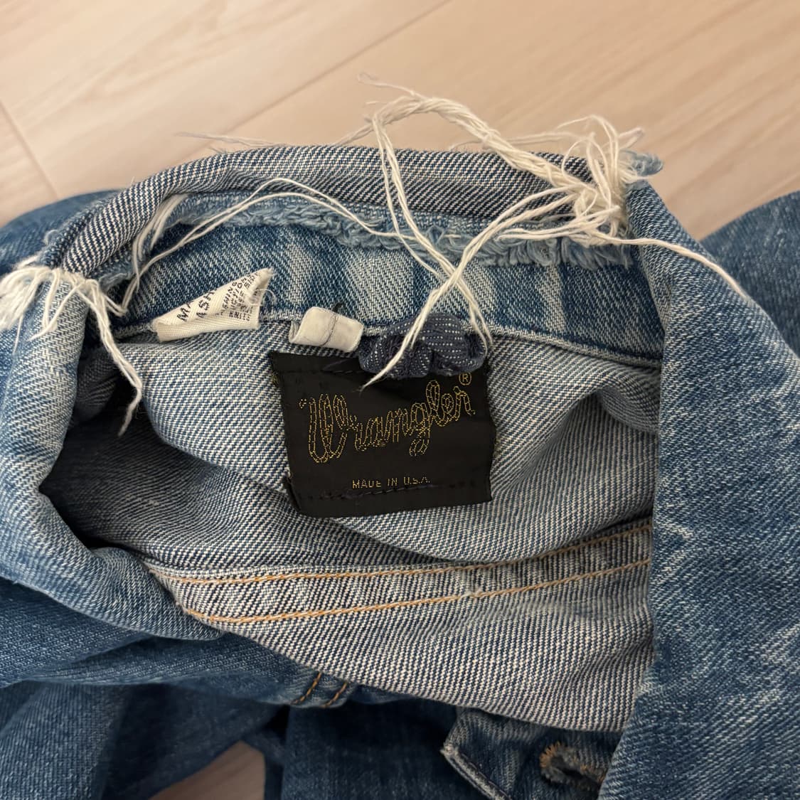 랭글러 데님 자켓 상품이미지3