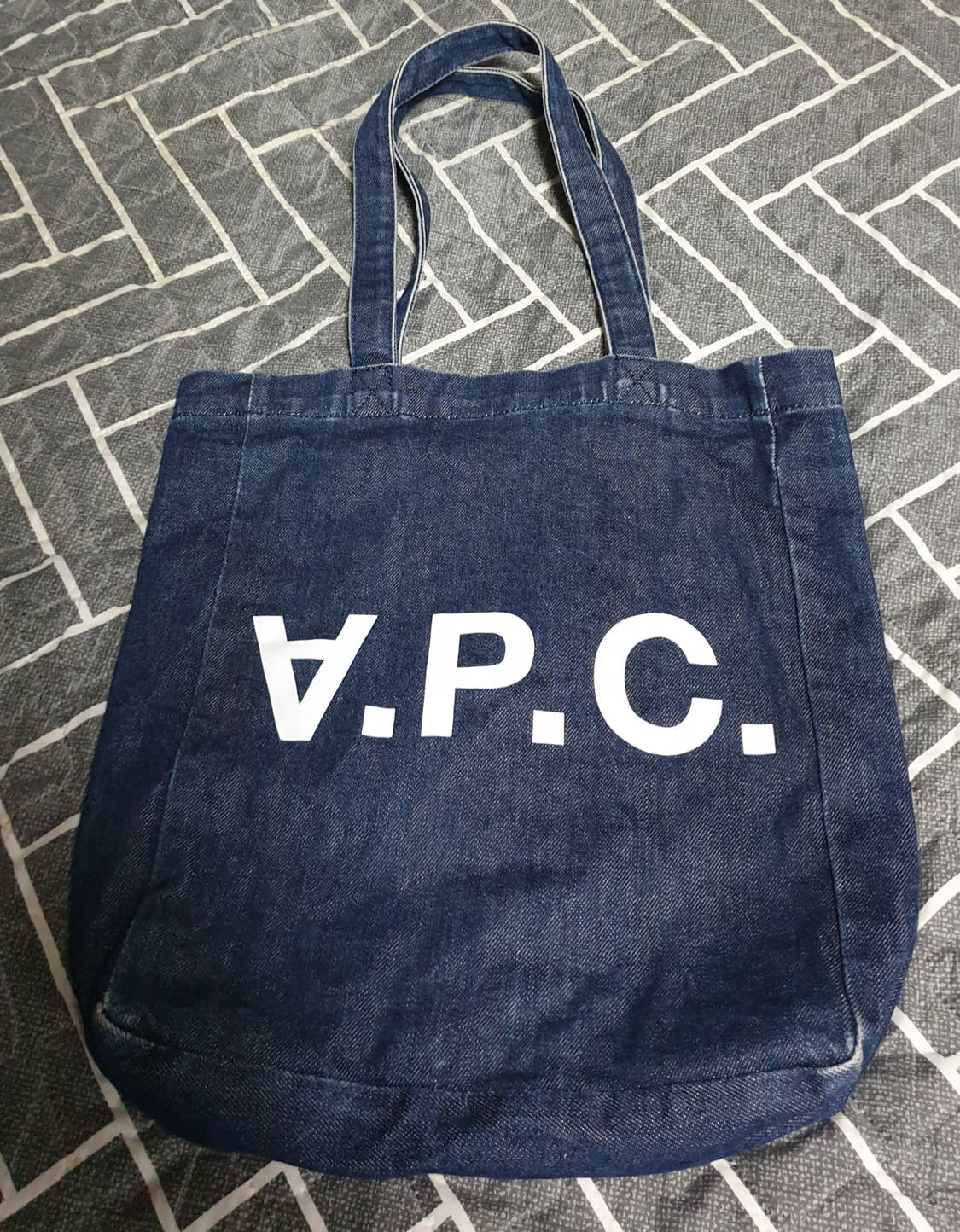 아페쎄 A.P.C 데님 에코백 인디고 상품이미지1