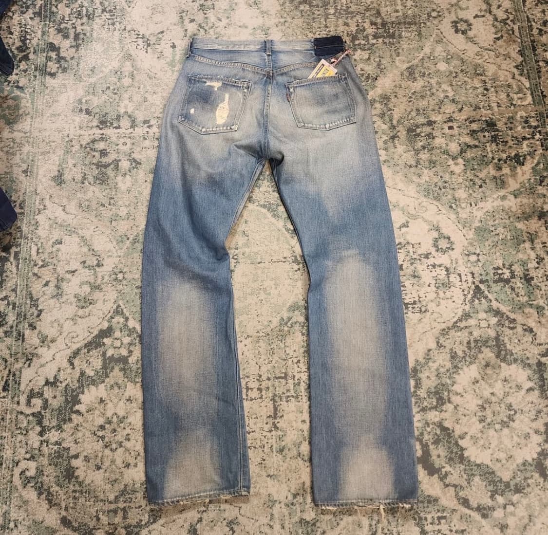 lvc 44501xx 대전모델 셀비지 팬츠 상품이미지7