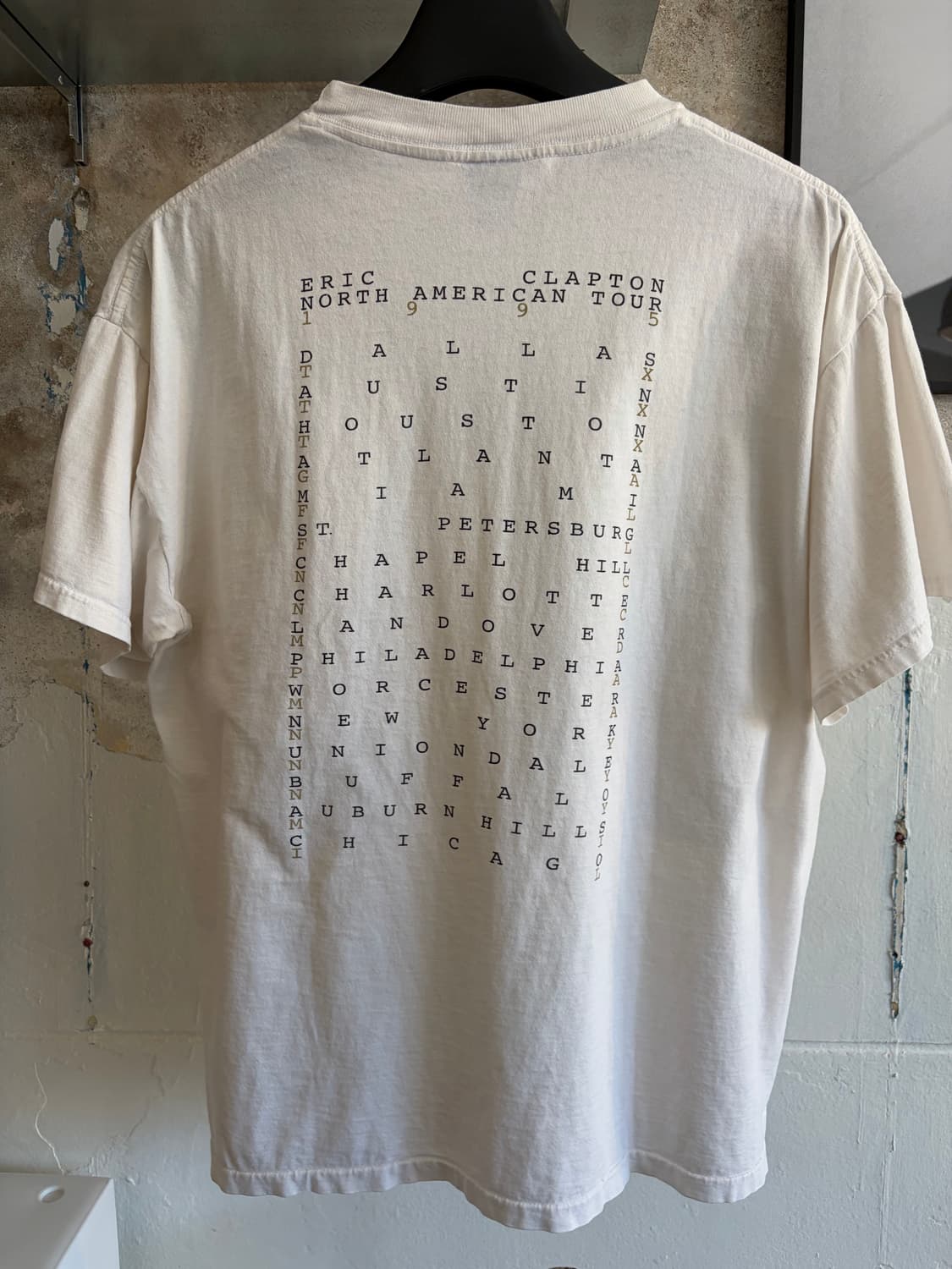 90s 에릭 클랩튼 티셔츠 상품이미지2