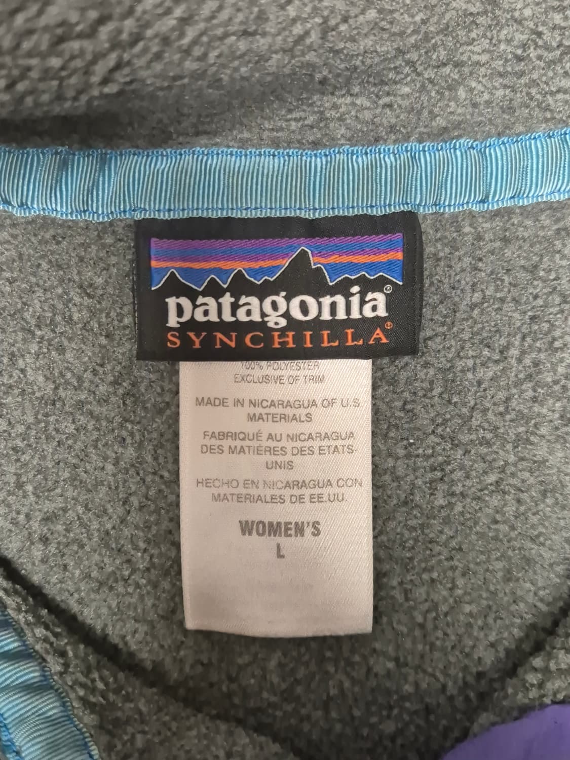 14s 파타고니아 신칠라 그레이/퍼플 상품이미지3