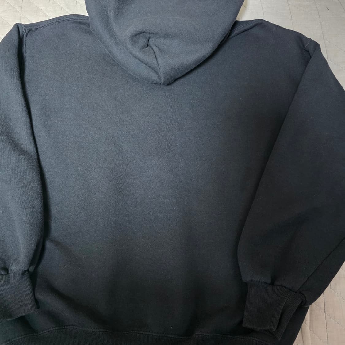 [L] 90s USA 빈티지 러셀 애슬레틱 후드집업 블랙 ver.굿컨디션 상품이미지7