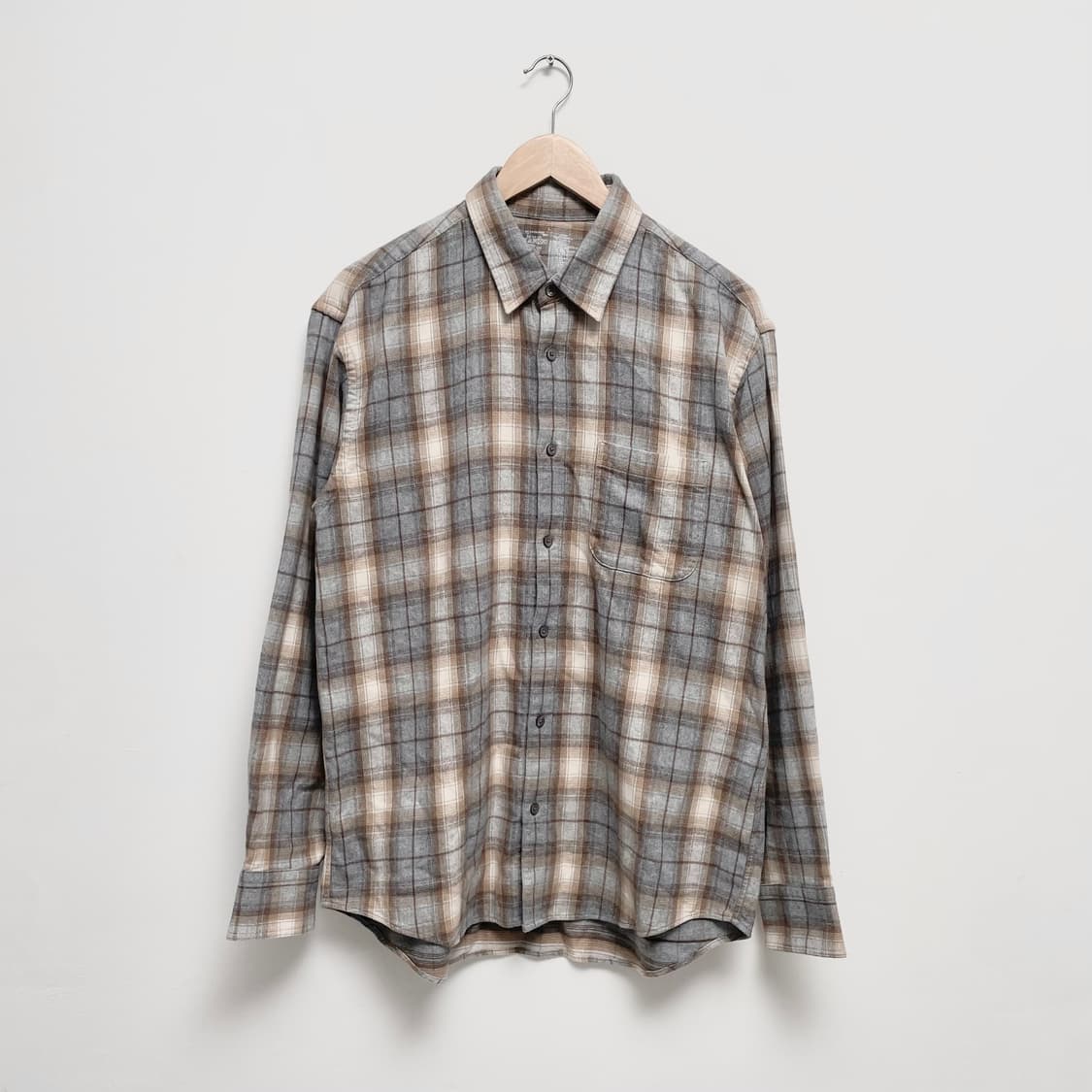 [muji] 무인양품 플란넬 체크셔츠 / 오라리 셔츠 상품이미지3