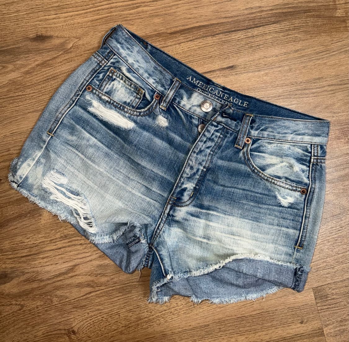 American eagle 데님 숏팬츠 상품이미지1