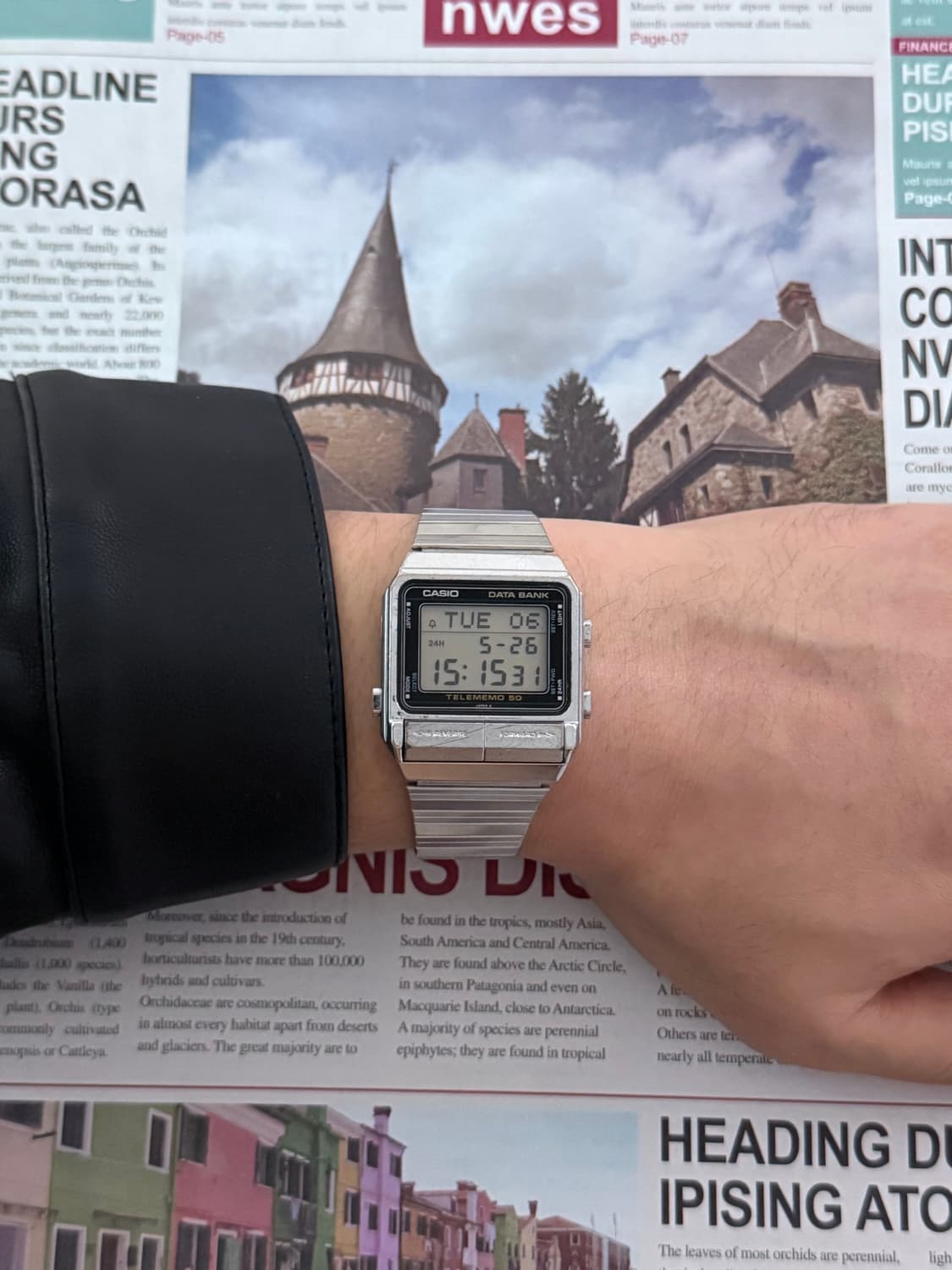 Casio 카시오 매탈 DB-500 데이터 뱅크 디지털 메탈 상품이미지7