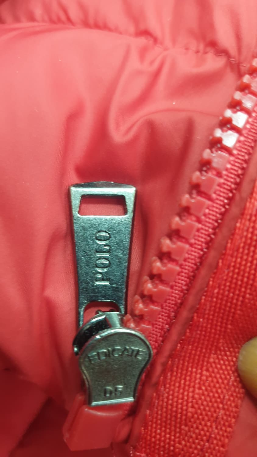 폴로 랄프로렌 남성 레드 경량 패딩 XXL 상품이미지10