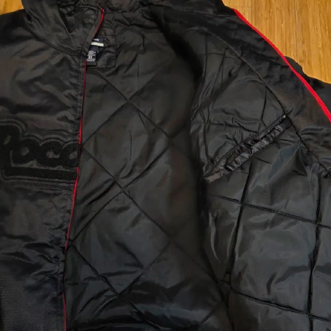 신품급) 90s 올드스쿨 로카웨어 빅로고 바시티 자켓 (2XL) 상품이미지7