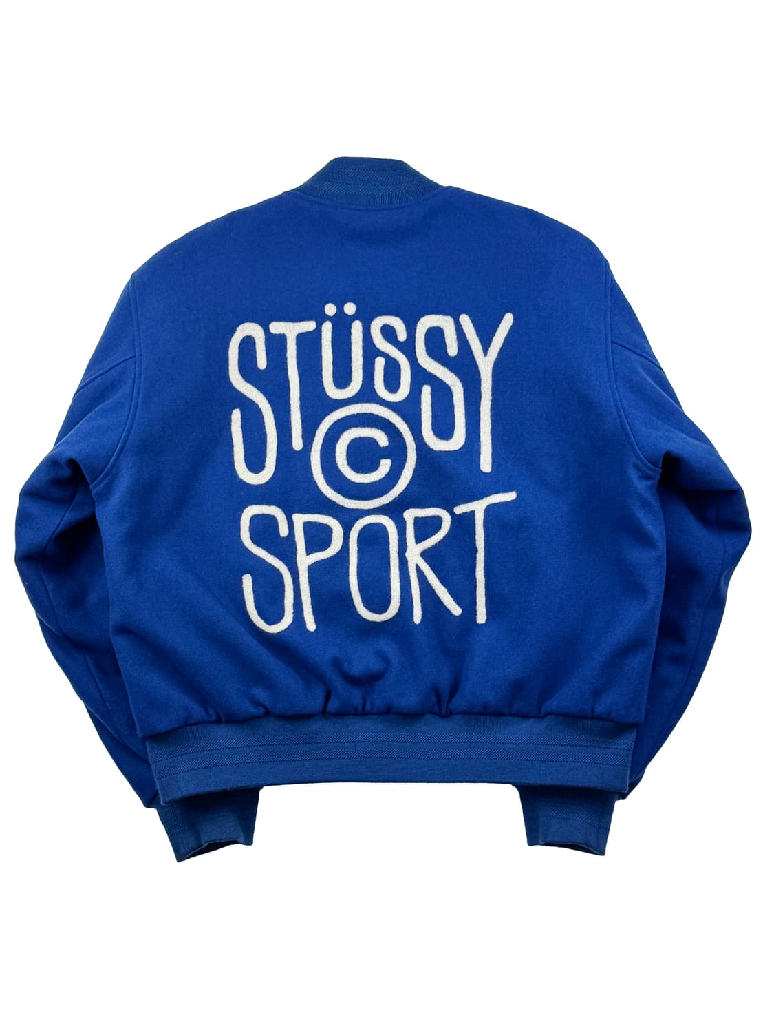 스투시 스포츠 멜튼 바시티 자켓 로얄 상품이미지1