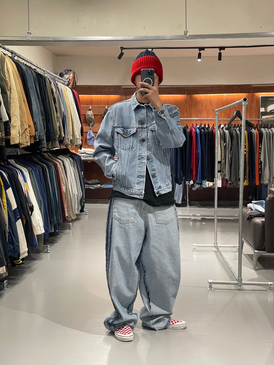 90‘s 리바이스 데님 자켓 (Made in italy)   상품이미지2