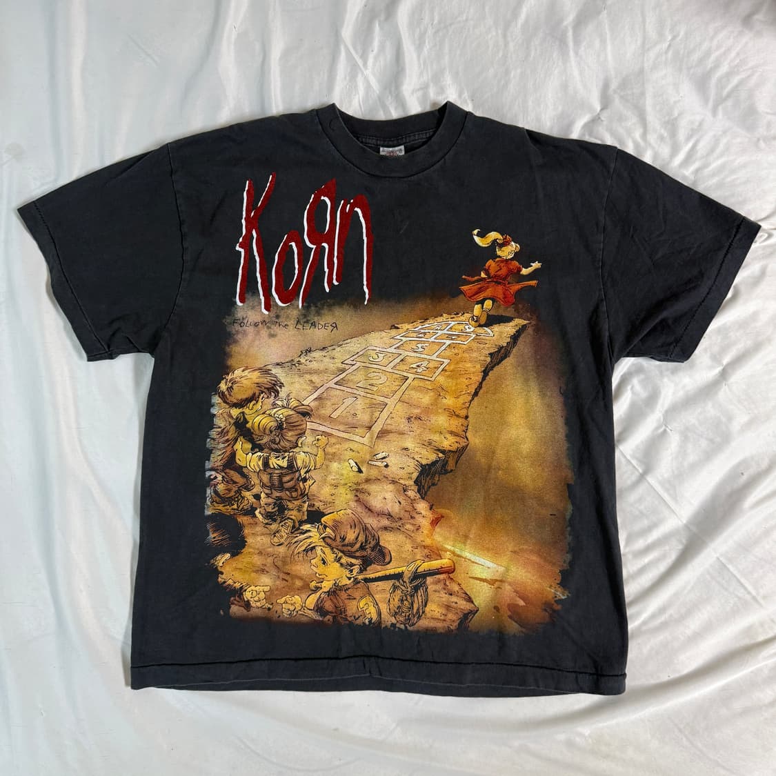 Korn – Follow the Leader 1998 빈티지 티셔츠  상품이미지2