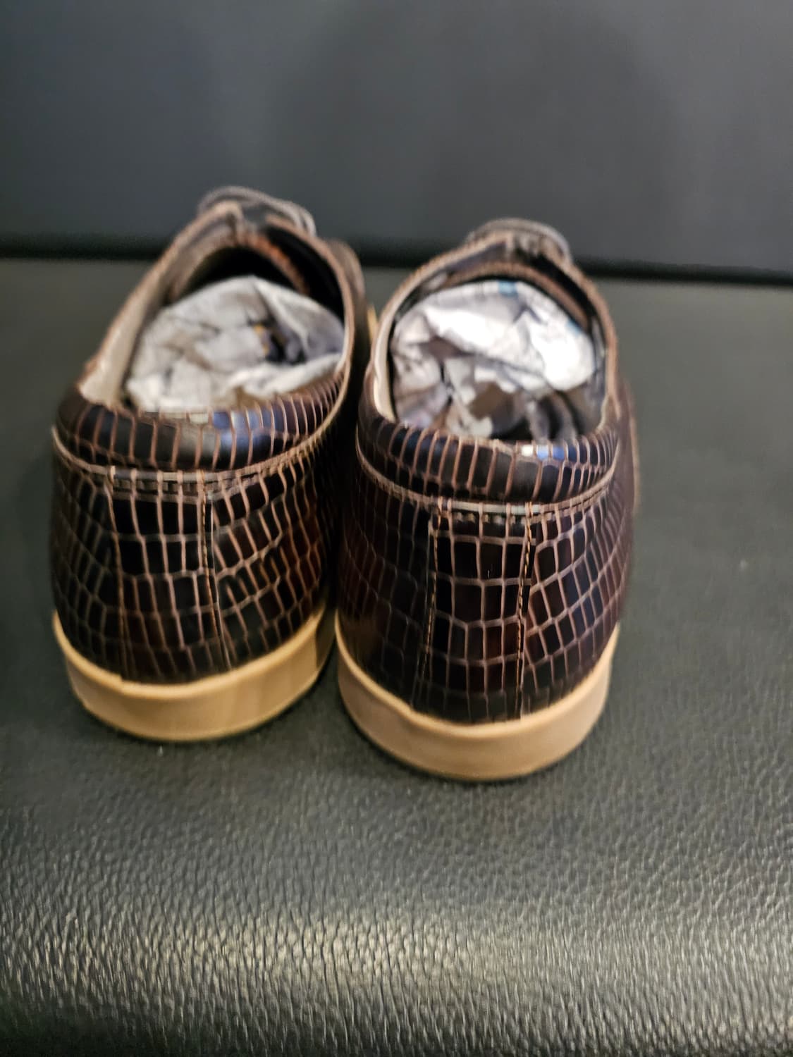 미소페 악어가죽 패턴 스니커즈 캐쥬얼구두 상품이미지6