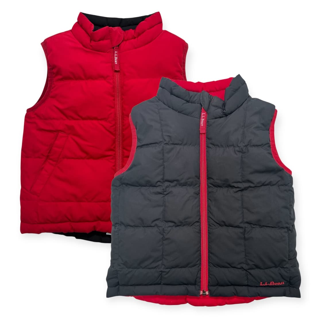 엘엘빈 키즈 리버시블 다운 베스트(110) 상품이미지1