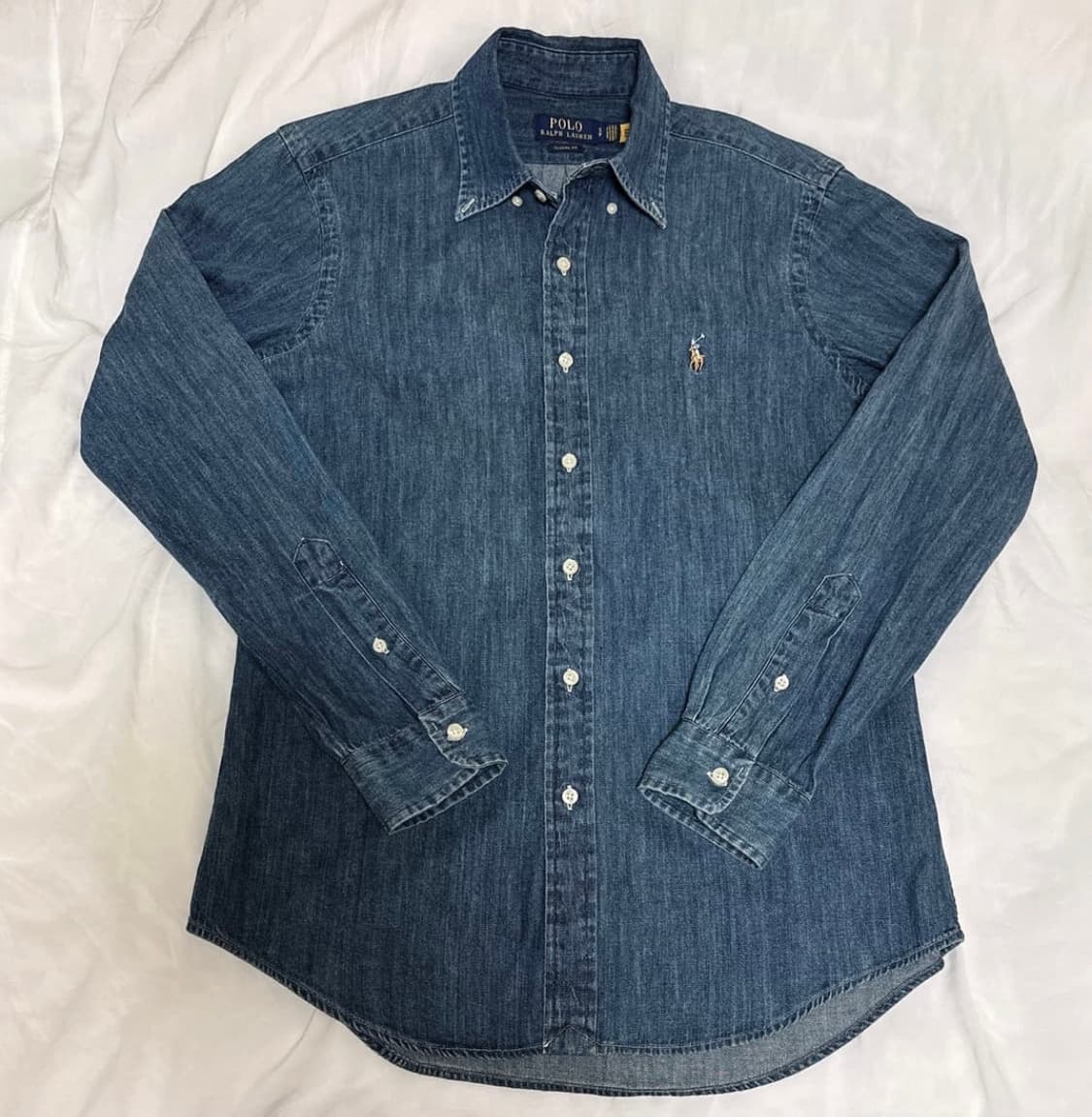[새 상품] 폴로랄프로렌 데님셔츠 s(남녀공용) 상품이미지2