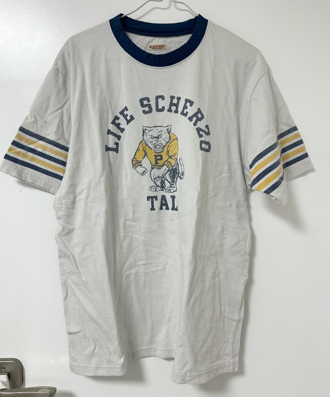 KAPITAL 캐피탈 링거티(컬리지) 라이트블루 상품이미지3