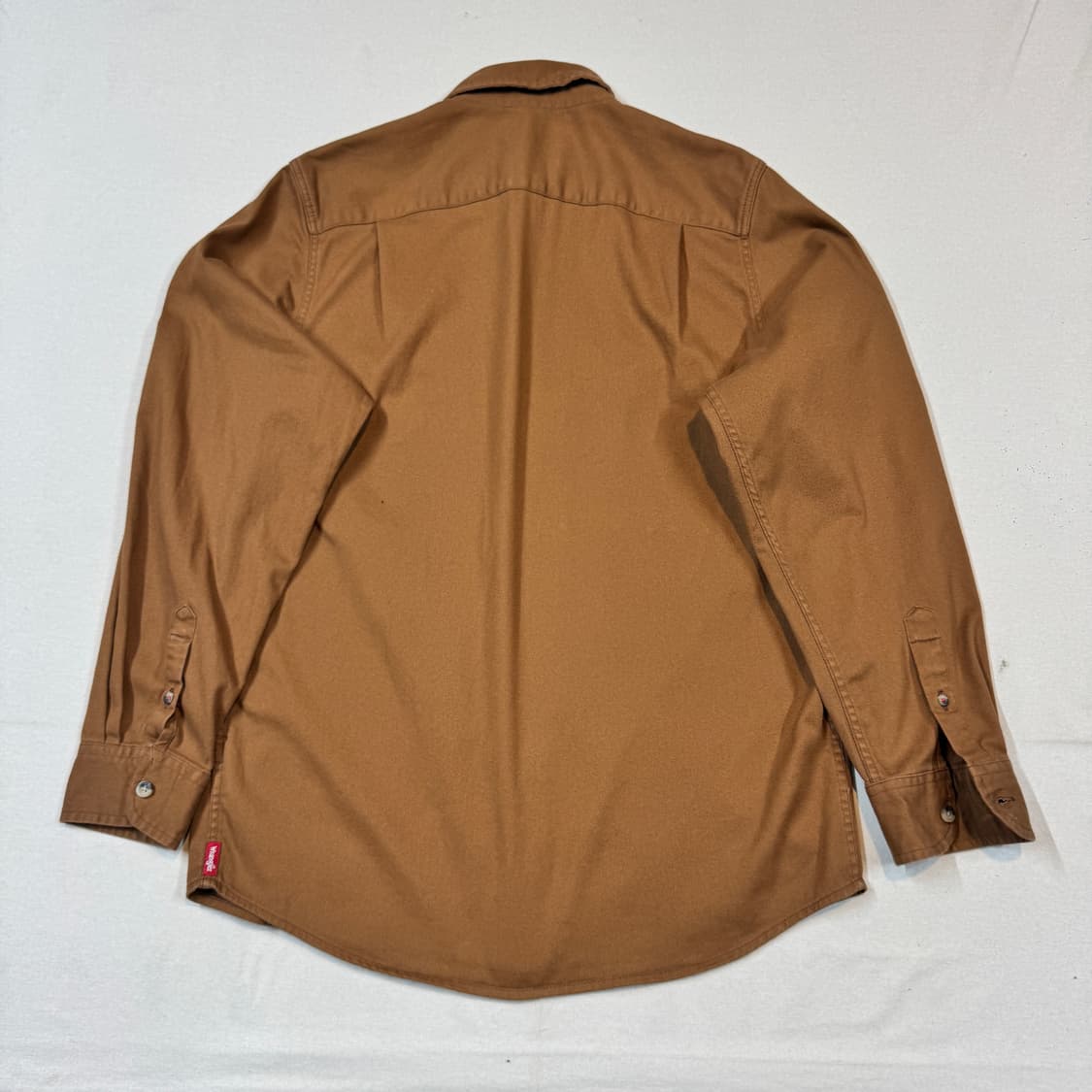 M) Wrangler 랭글러 투포켓 워크웨어 코튼 셔츠 브라운 W2 상품이미지5