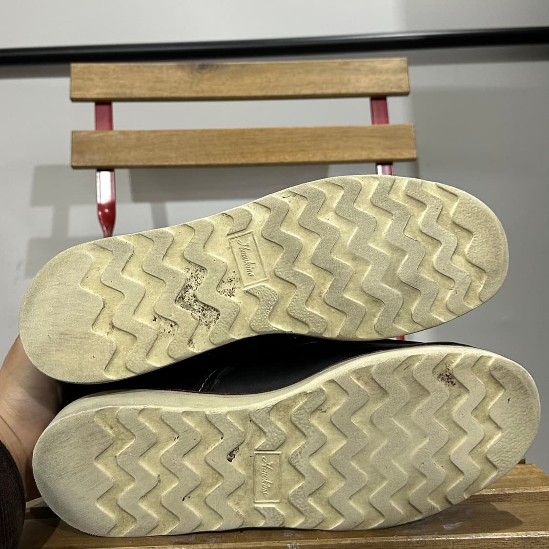 270) 호킨스 로퍼 남성 남자 구두 목토 로우 블랙 래더 상품이미지6