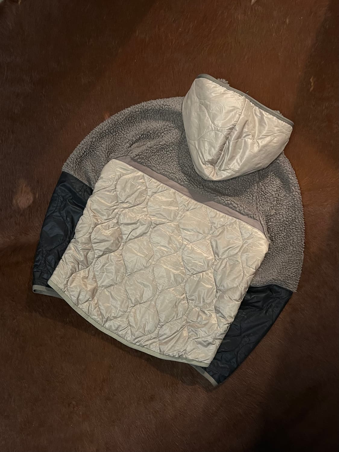 나이키 헤리티지 쉐르파 플리스 집업 상품이미지3