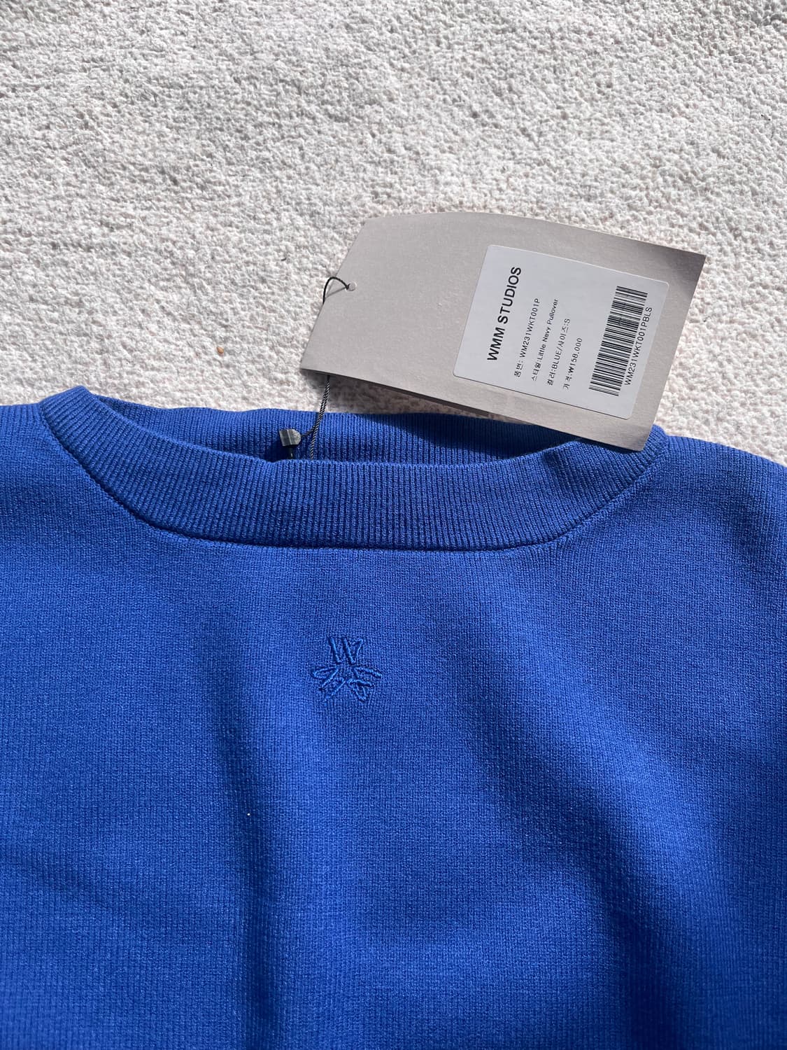 Wmm블루니트 상품이미지4