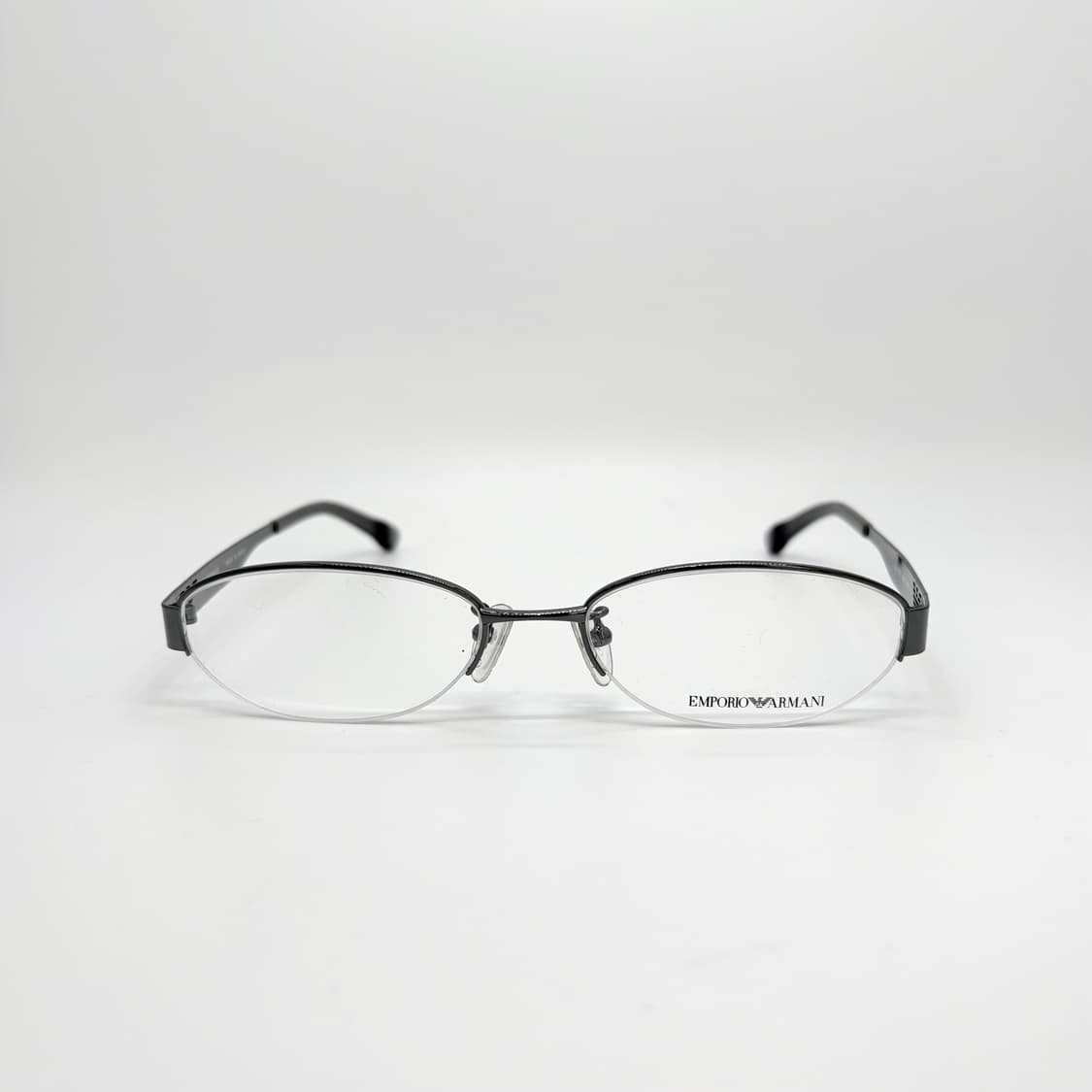 EMPORIO ARMANI 엠포리오 아르마니 그레이 오벌 반무테 상품이미지3
