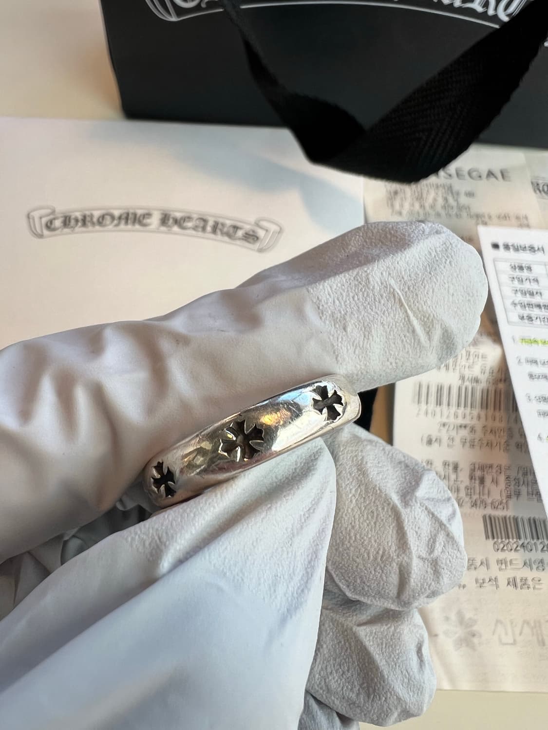 [us9] 크롬하츠 네거티브 ch plus 링 상품이미지5