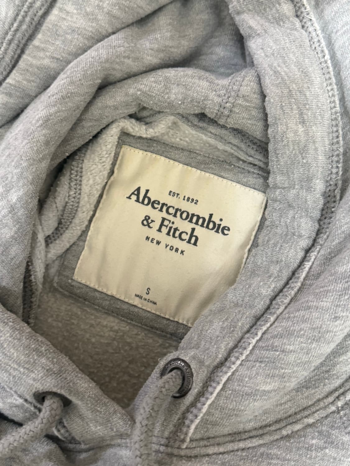 아베크롬비 후드티 그레이 s 상품이미지2