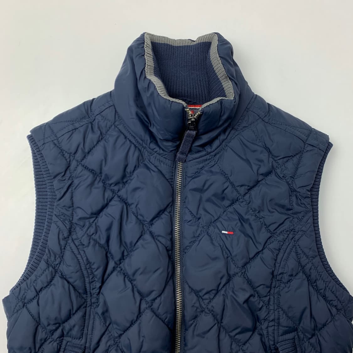 [XS/정품]타미힐피거 여성 헤리티지 퀼팅 패딩 조끼 상품이미지2