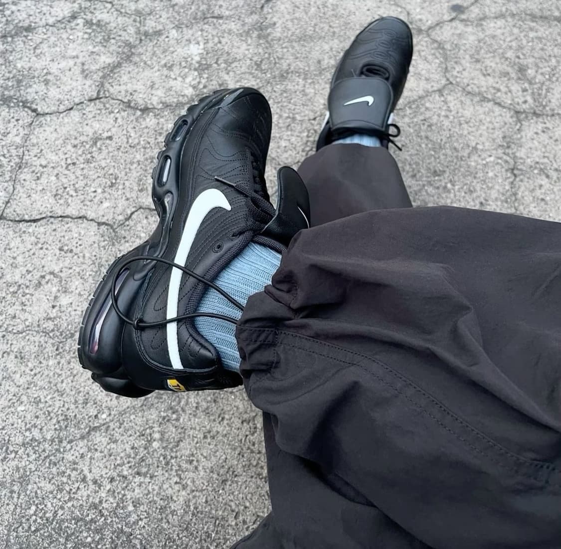 (W) 나이키 에어맥스 플러스 TNPO 블랙 상품이미지3