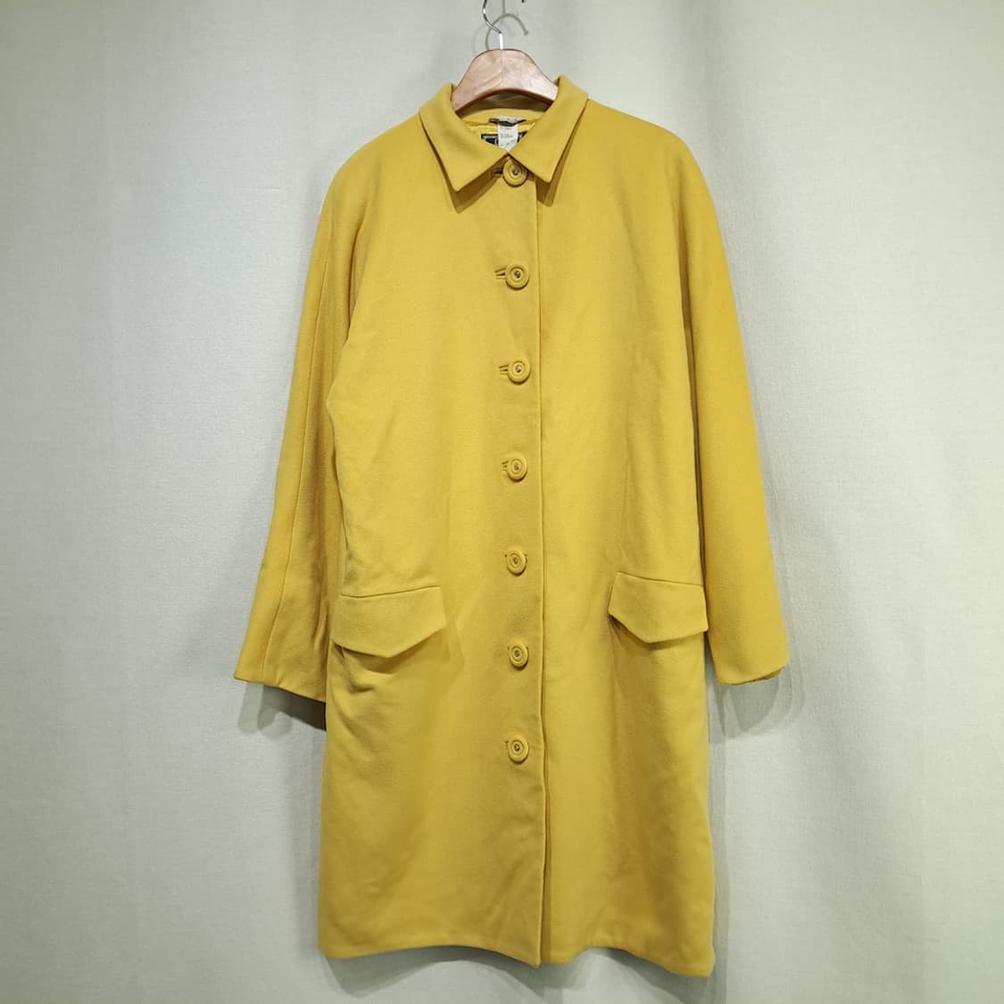 CN890W M 베르사체 꾸뛰르 울 캐시미어 롱코트 상품이미지1