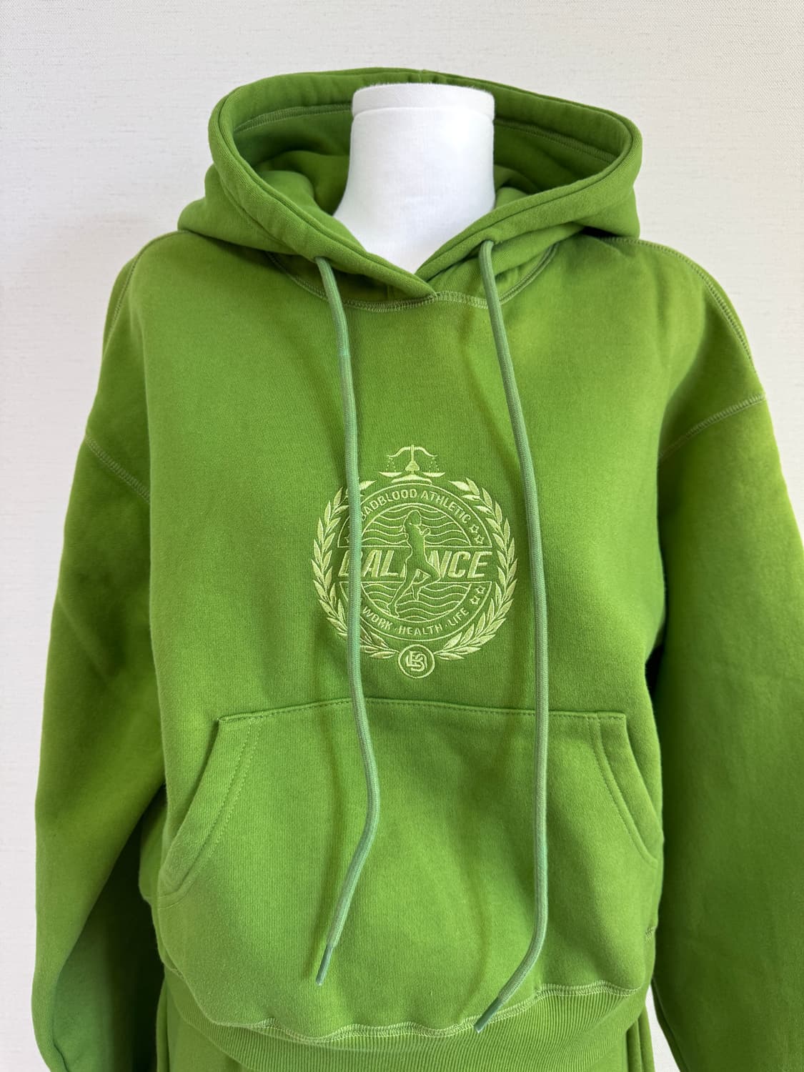 배드블러드) 기모 후드 팬츠 세트 상품이미지5