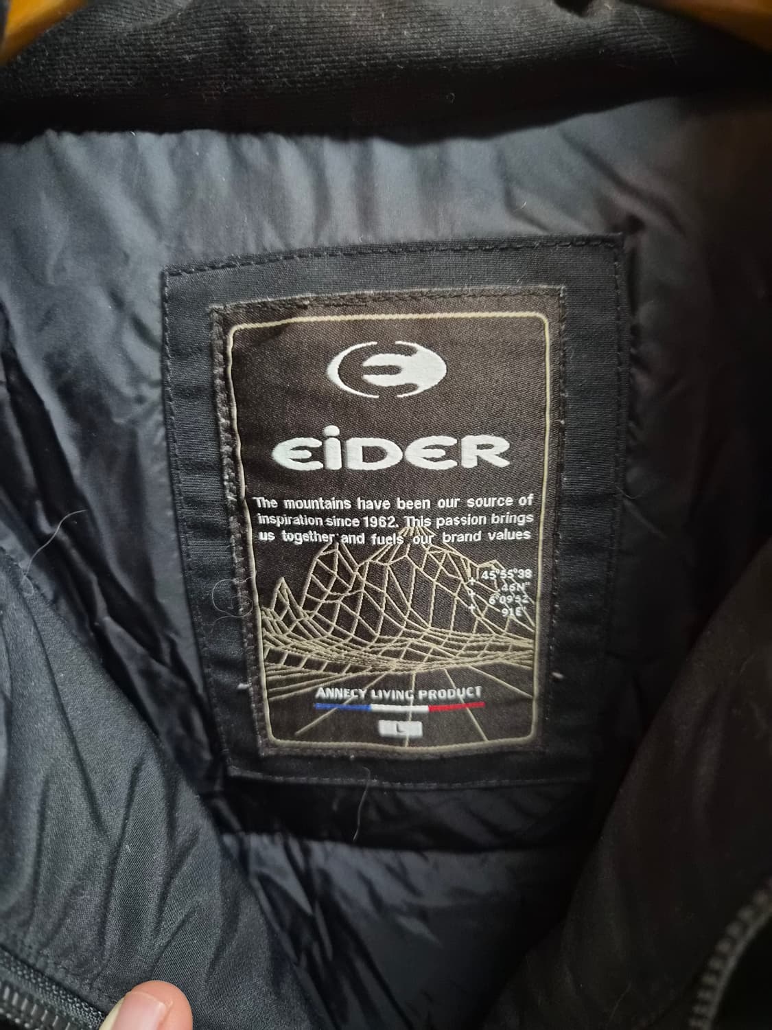 L/100) EIDER 아이더 덕다운 패딩 팝니다 상품이미지3