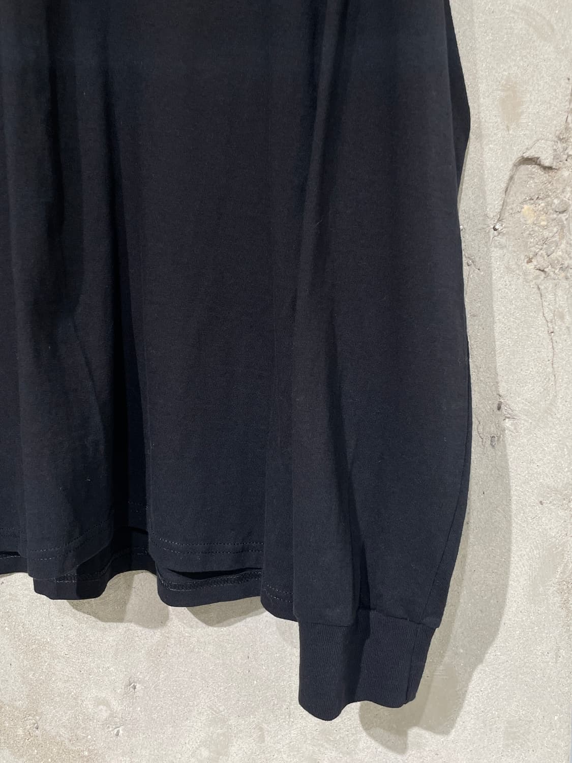 스투시 블랙 로스앤젤레스 코튼 롱 슬리브 상품이미지5