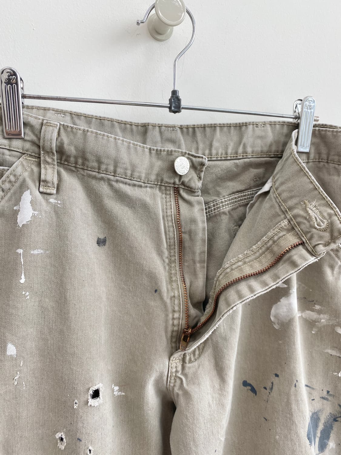 00‘s 랭글러 페인티드 트윌 카펜더 팬츠 상품이미지5