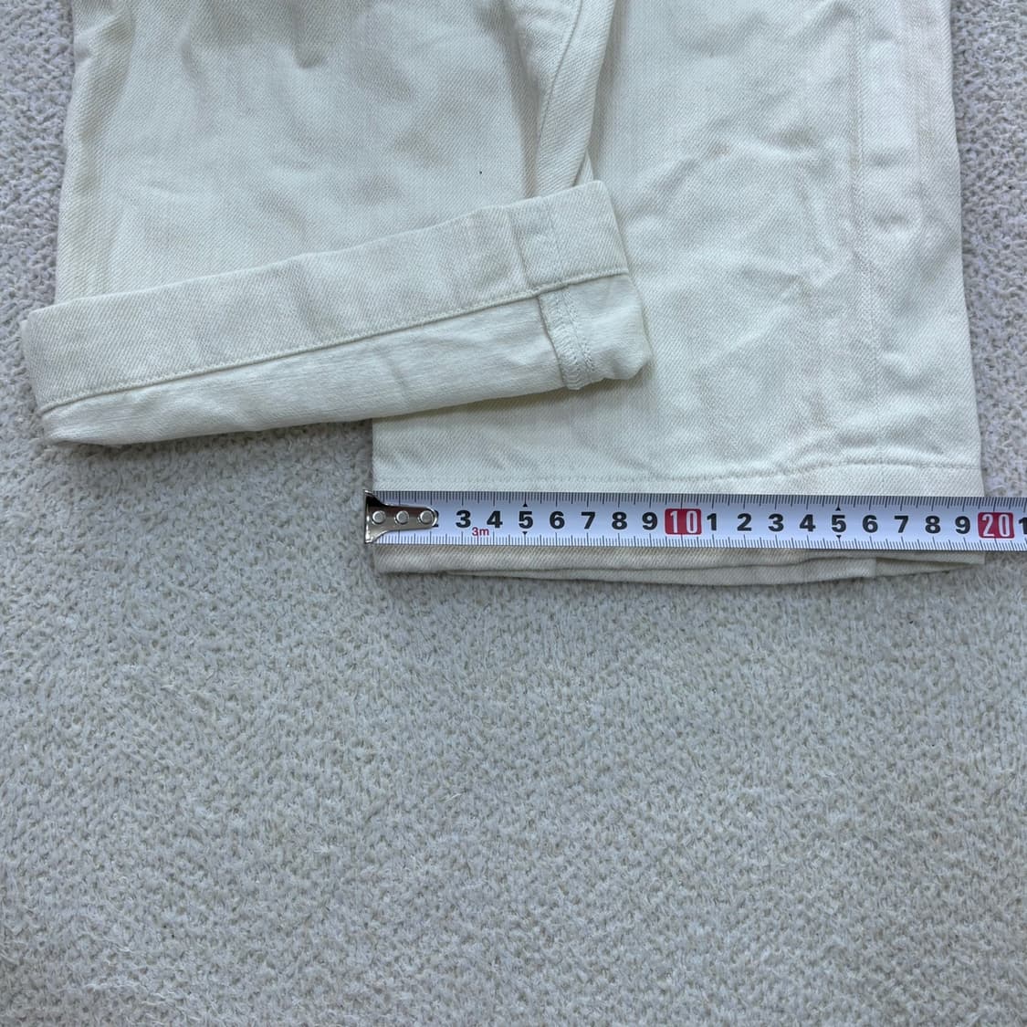 26 A.P.C 여성 화이트 데님 팬츠 0506E 상품이미지9