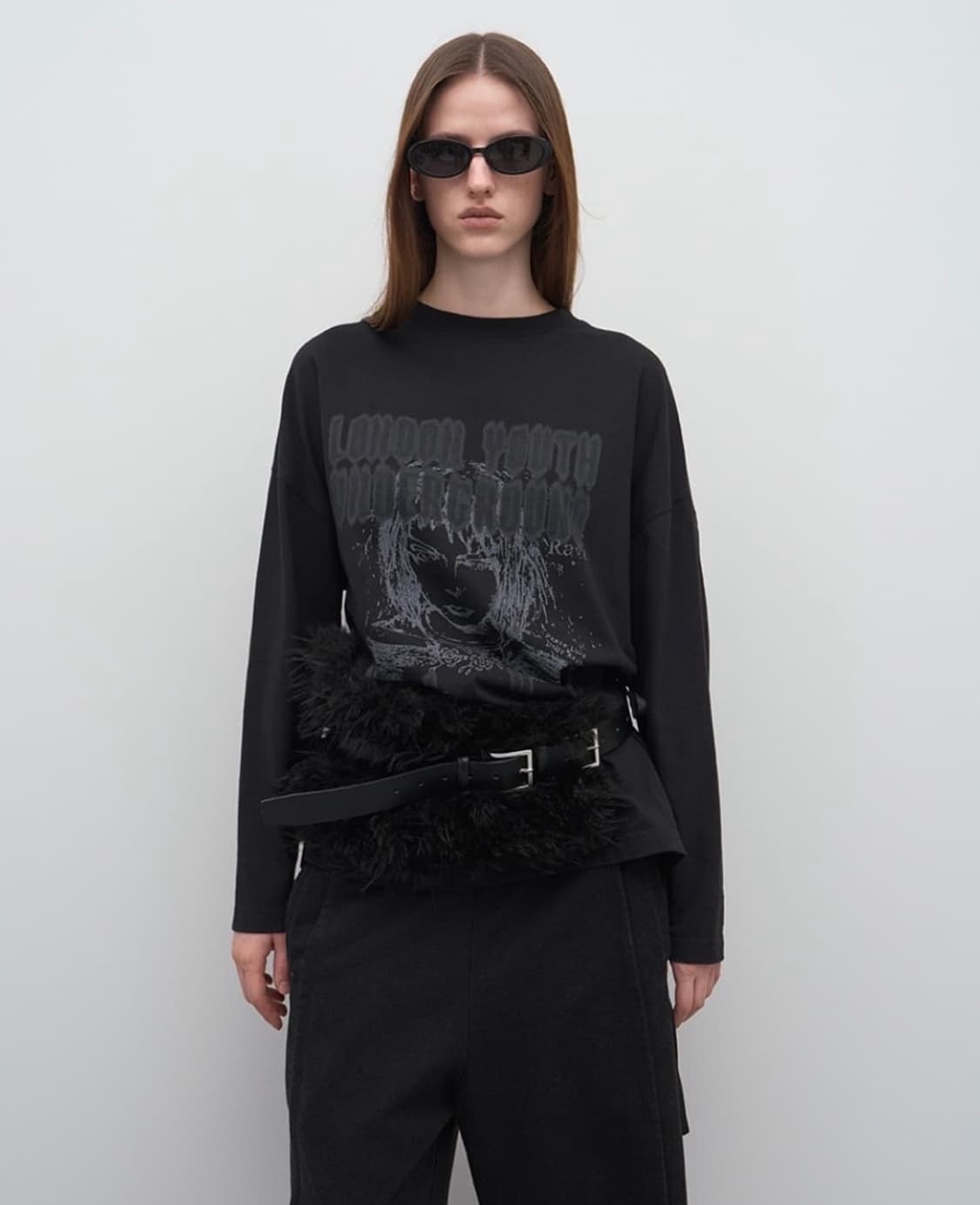 LCDC 티엠 퍼 벨트 블랙  상품이미지2