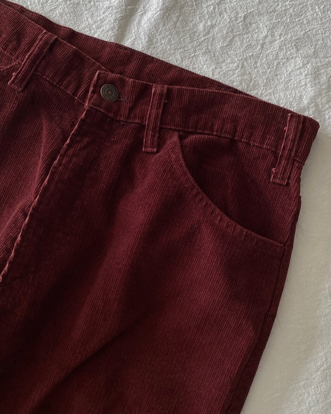 80s 빈티지 리바이스 519 코듀로이 팬츠 상품이미지5